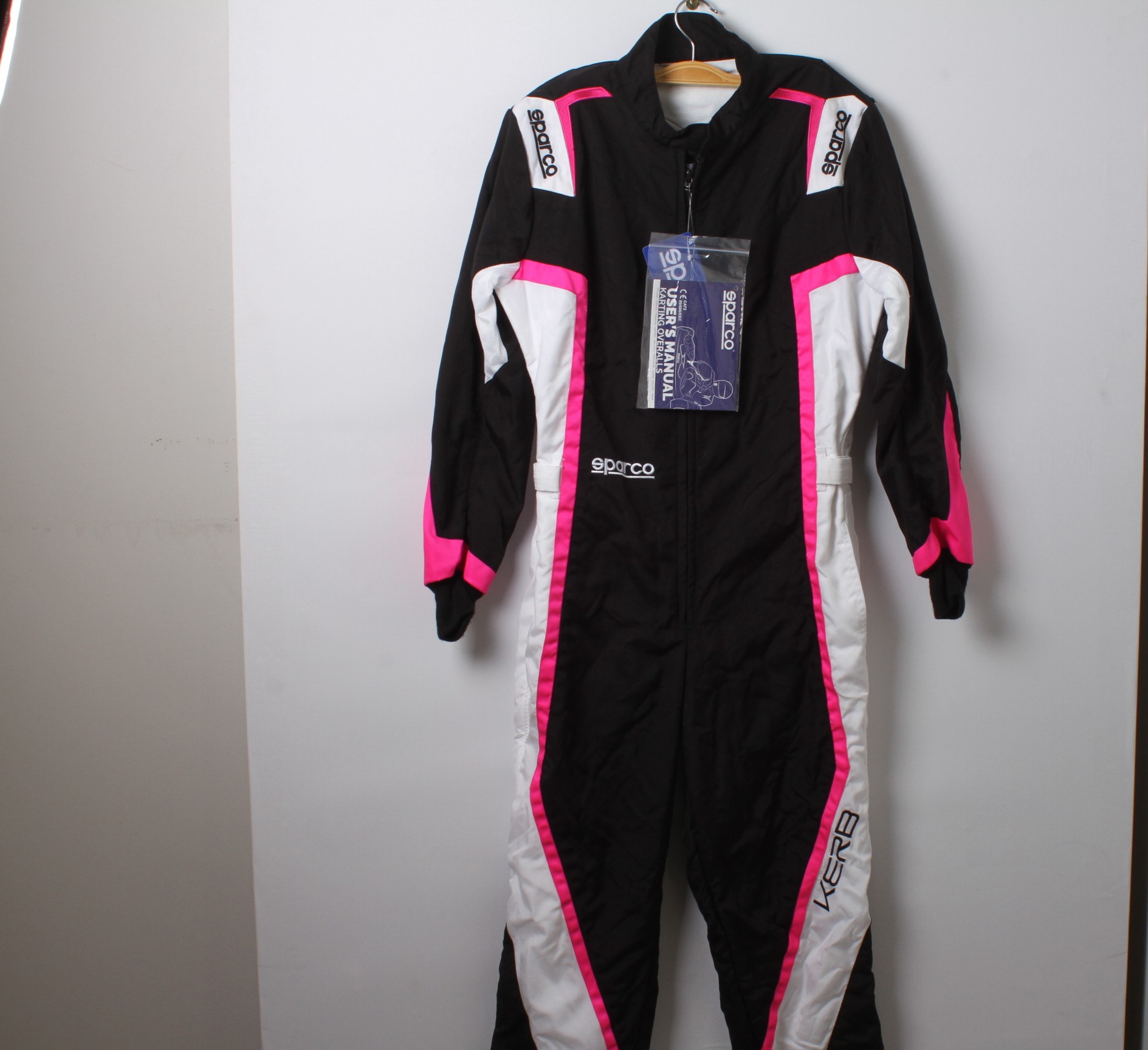 Combinaison Sparco femme - NoirRoseBlanc - Taille M (2)