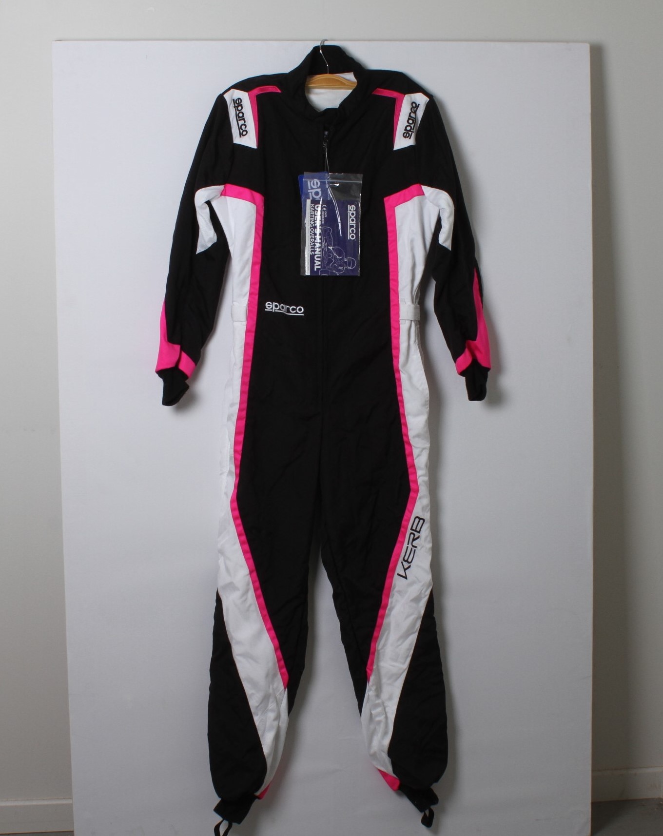 Combinaison Sparco femme - NoirRoseBlanc - Taille M (3)