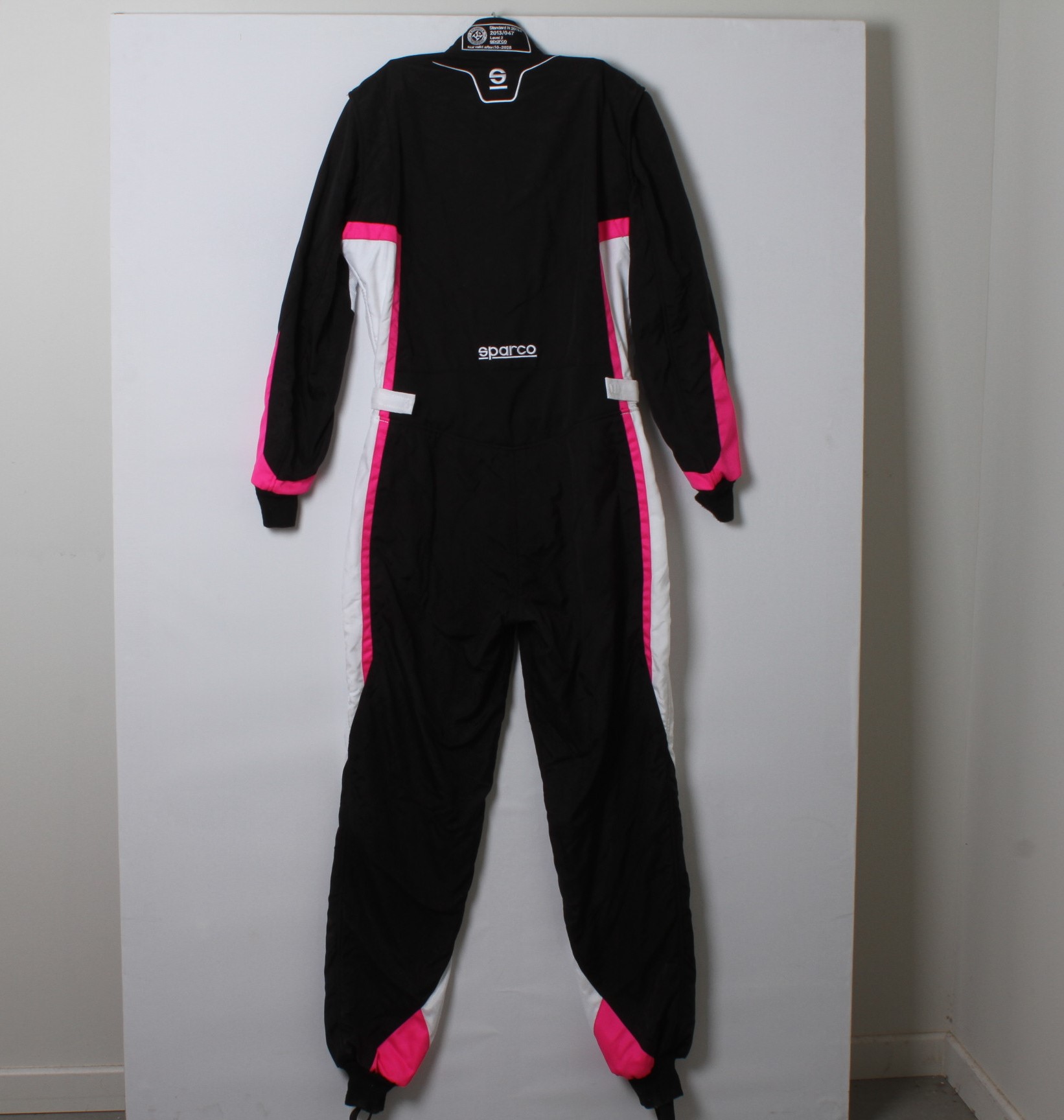 Combinaison Sparco femme - NoirRoseBlanc - Taille M (4)