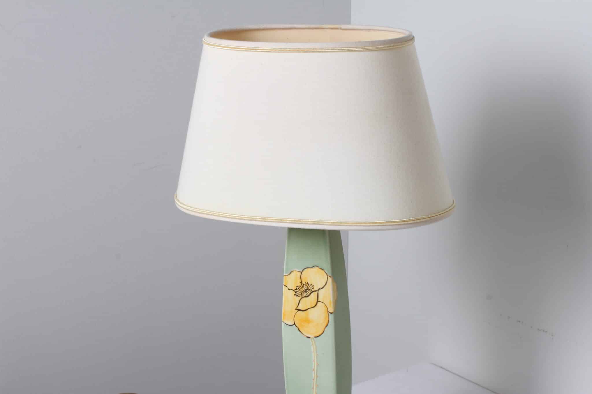 Lampe en céramique fleurie Drimmer – Made in France (3)
