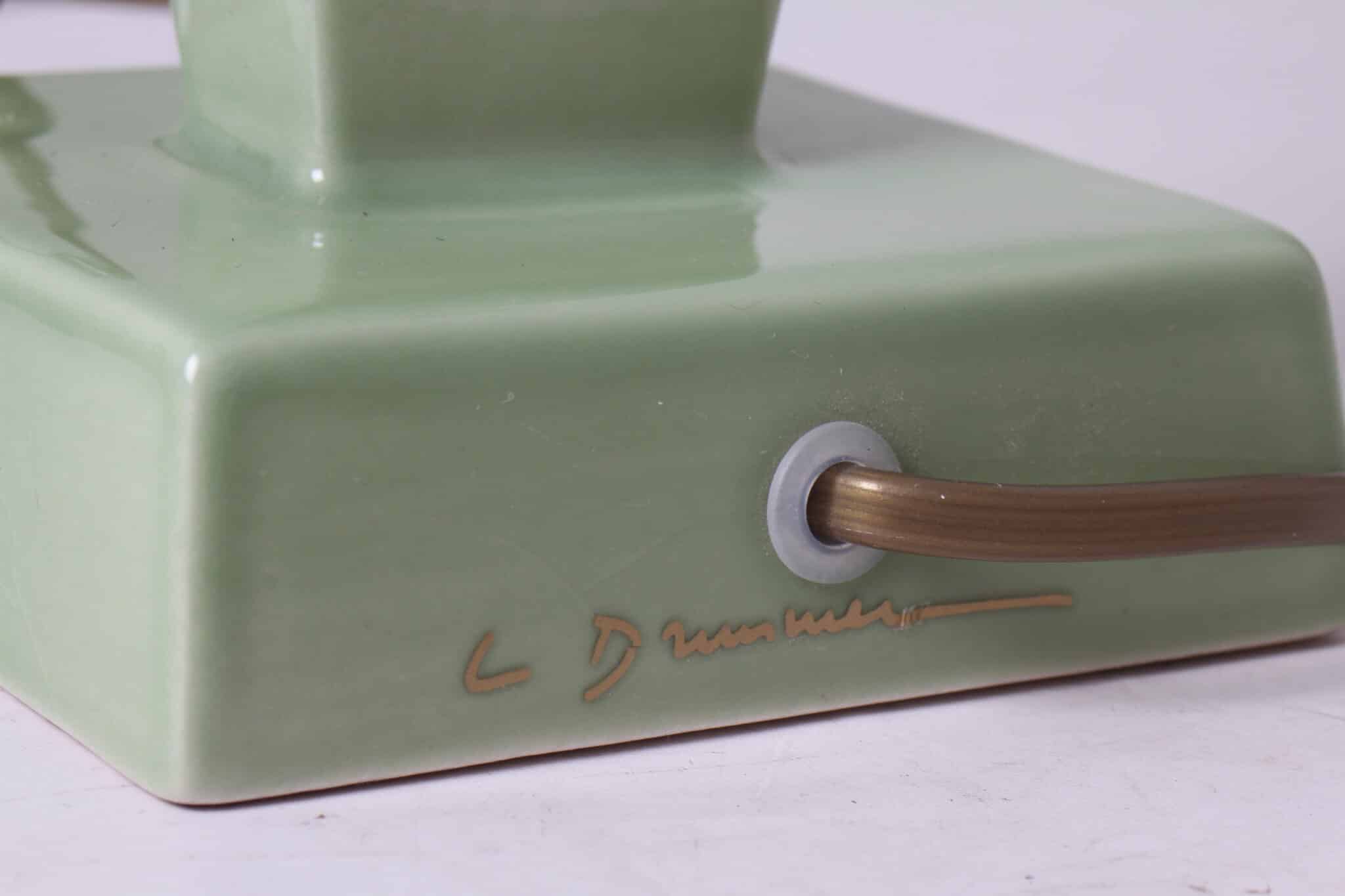 Lampe en céramique fleurie Drimmer – Made in France (5)