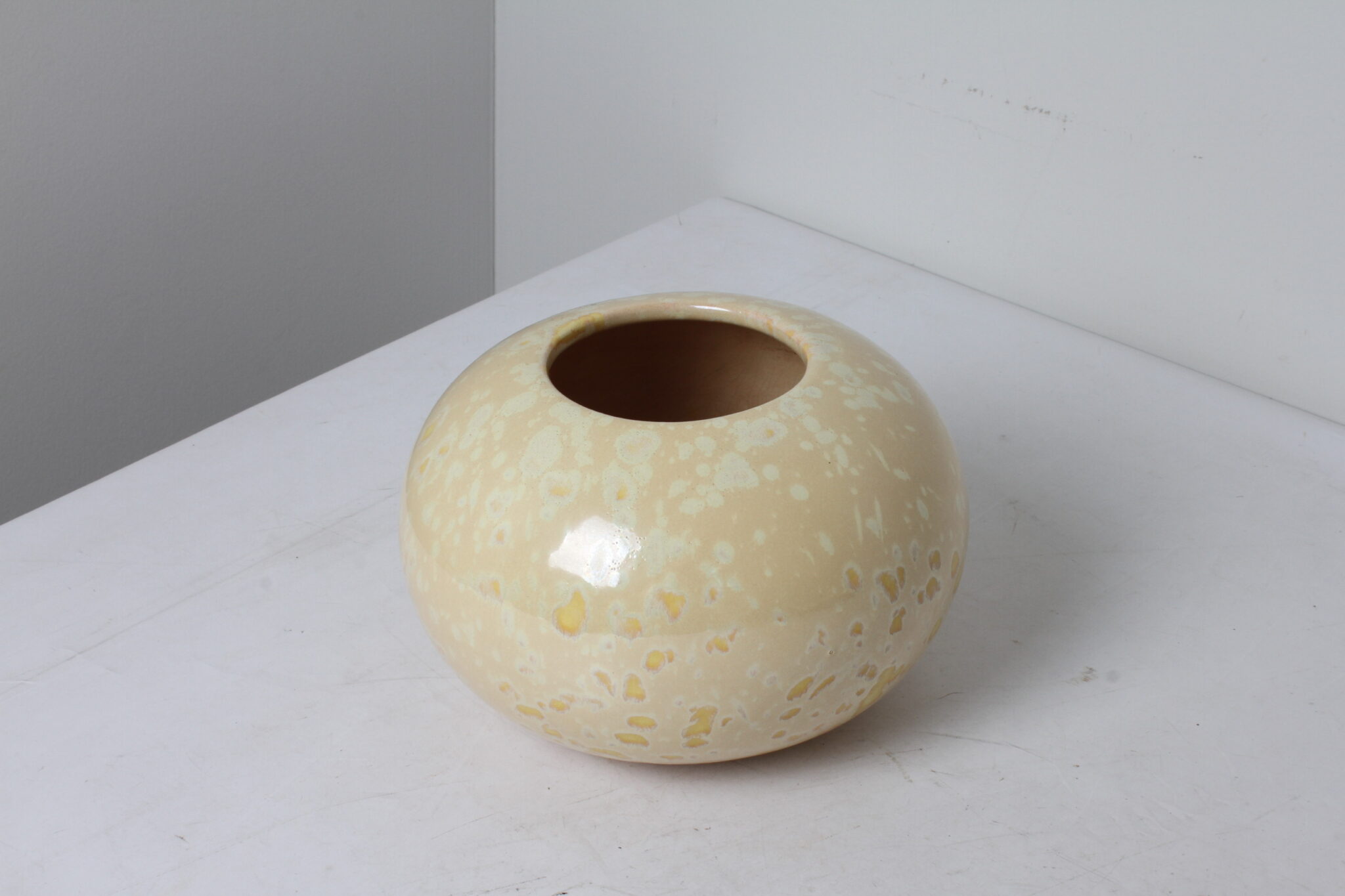 Vase en céramique émaillée Moulin France (2)