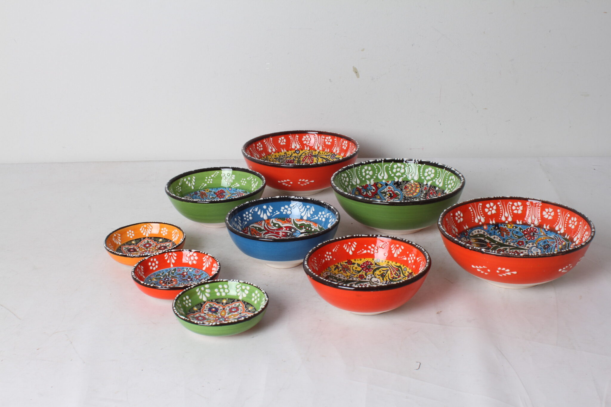 coupelles-orientales-ceramique-multicolore-art-de-la-table-brocante-occasion-emmaus-scherwiller-etikette (2)
