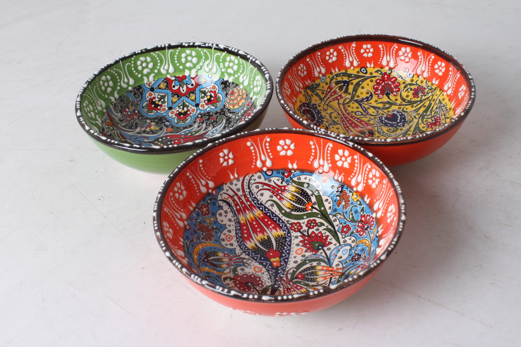 coupelles-orientales-ceramique-multicolore-art-de-la-table-brocante-occasion-emmaus-scherwiller-etikette (7)