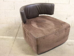 Fauteuil bas design - Bois et Chiffons