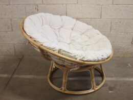 Fauteuil loveuse en bambou