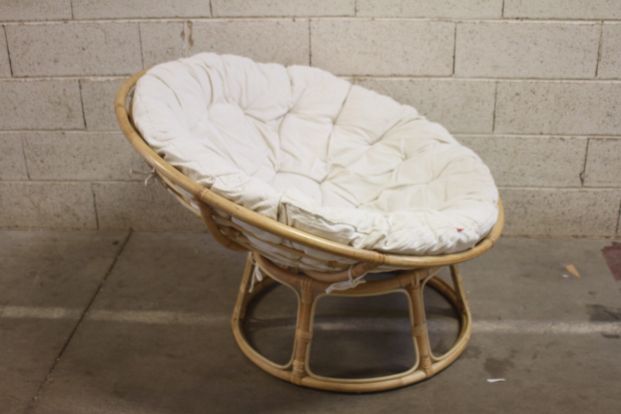 Fauteuil loveuse en bambou