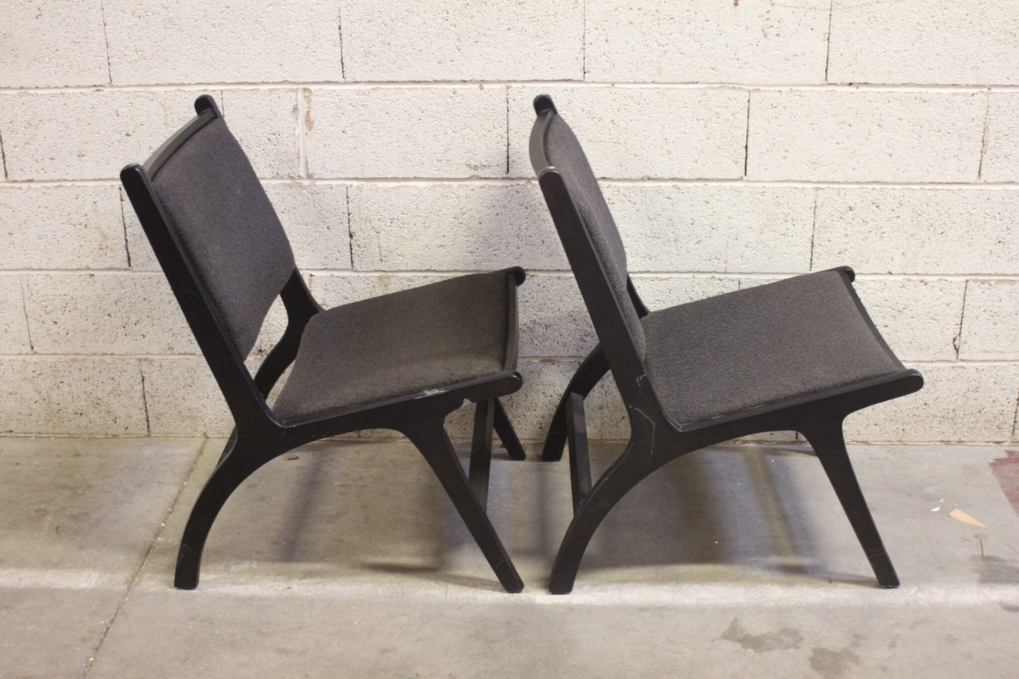 Chaises basses design scandinave – Image 3