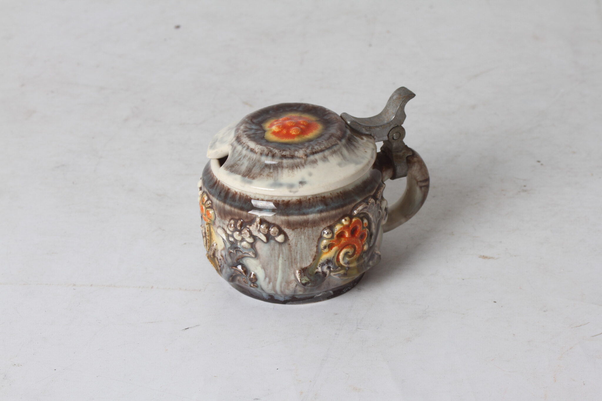 Ancien pot à moutarde