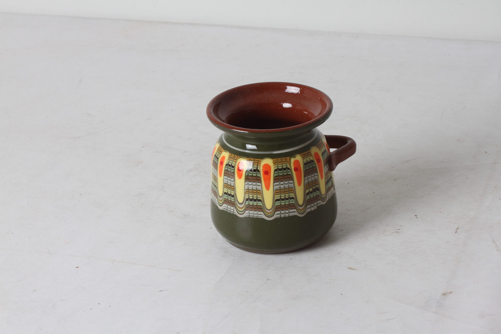 Pot à sel en céramique émaillée