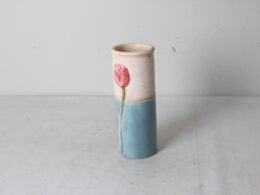 Vase cylindrique en terre cuite