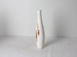 Vase soliflore décor texturé