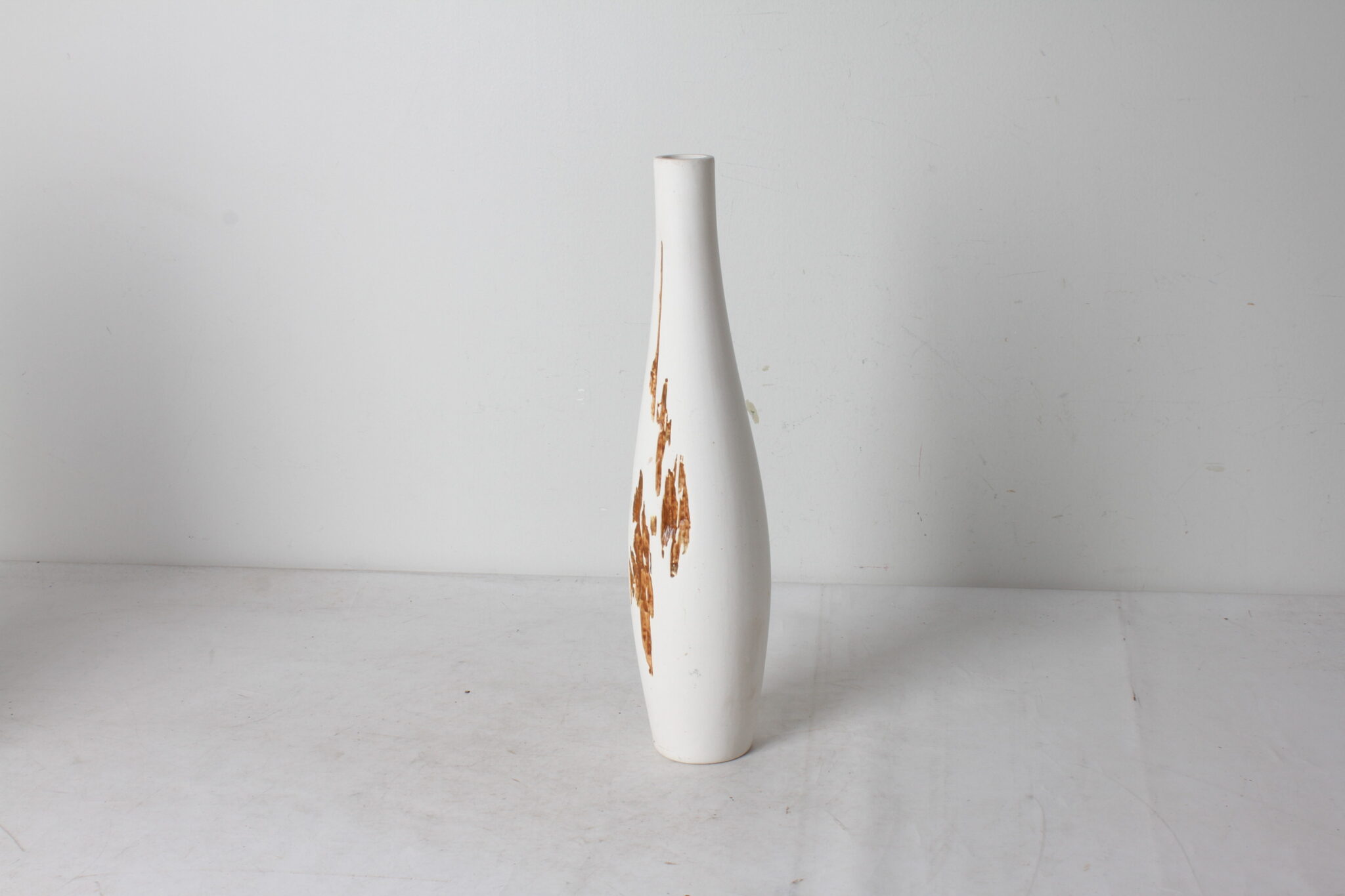 Vase soliflore décor texturé