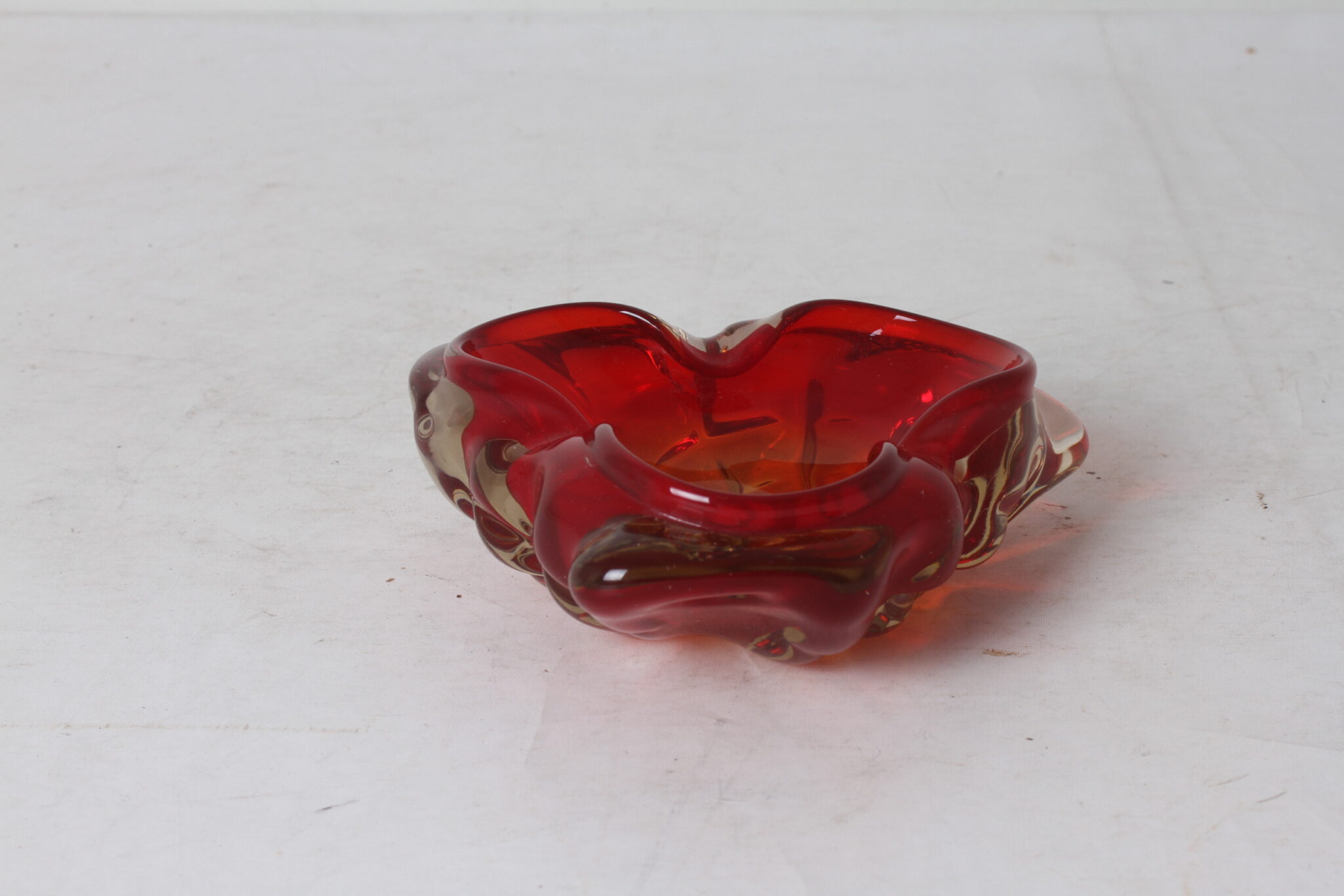 Vide poche vintage en verre – Image 2