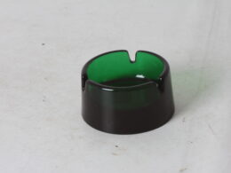 Cendrier vintage vert émeraude