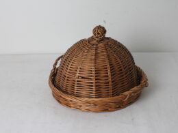 Panier cloche en osier