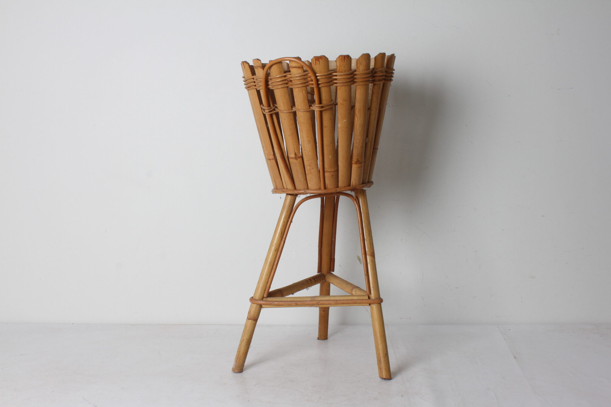 Porte-plante en bambou
