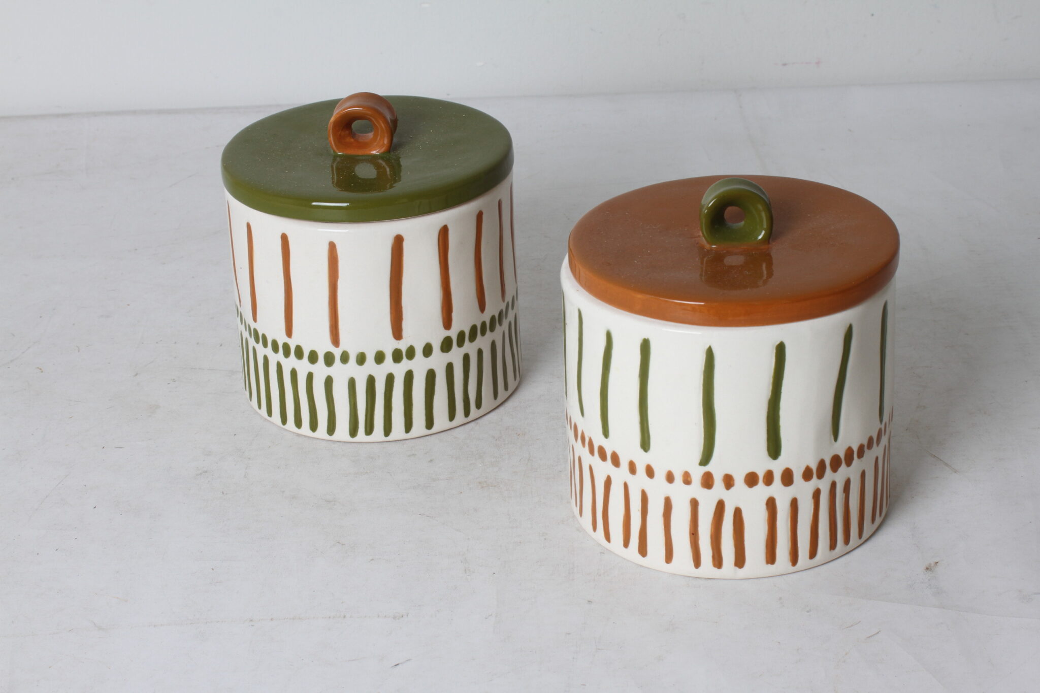 Pots décoratifs en céramique