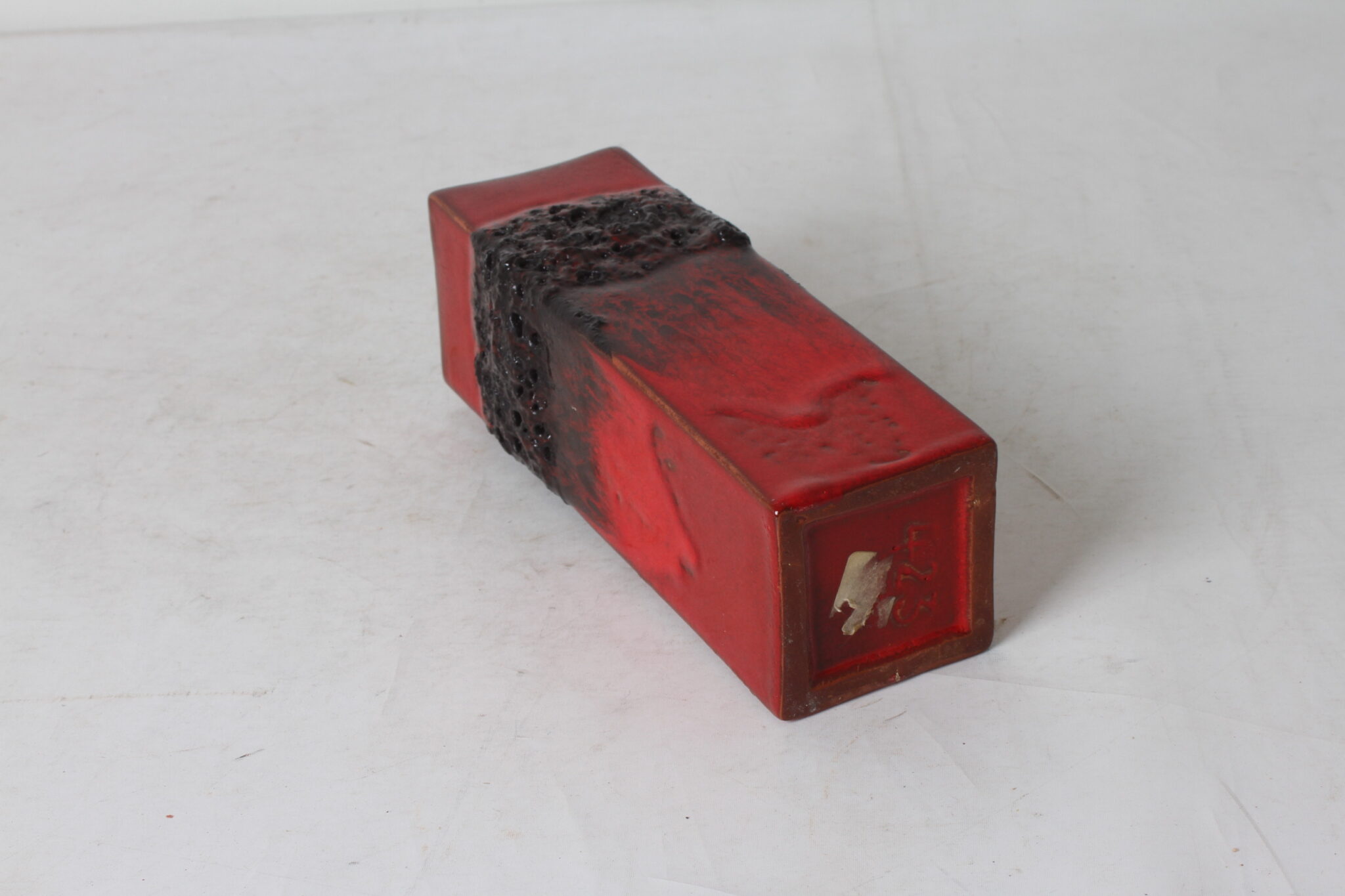 Vase cubique vintage style Fat Lava – Image 4